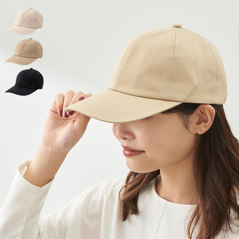 ベースボールキャップ　　ベージュ　Mサイズ❣️ VARZAR バザール Gold stud over fit ball cap | ファッション